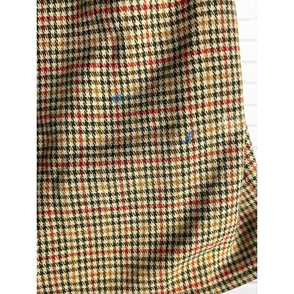 Gypsies & Moondust Women's S Overall Jumpsuit Checkered Plaid Square Neck - Picture 7 of 10